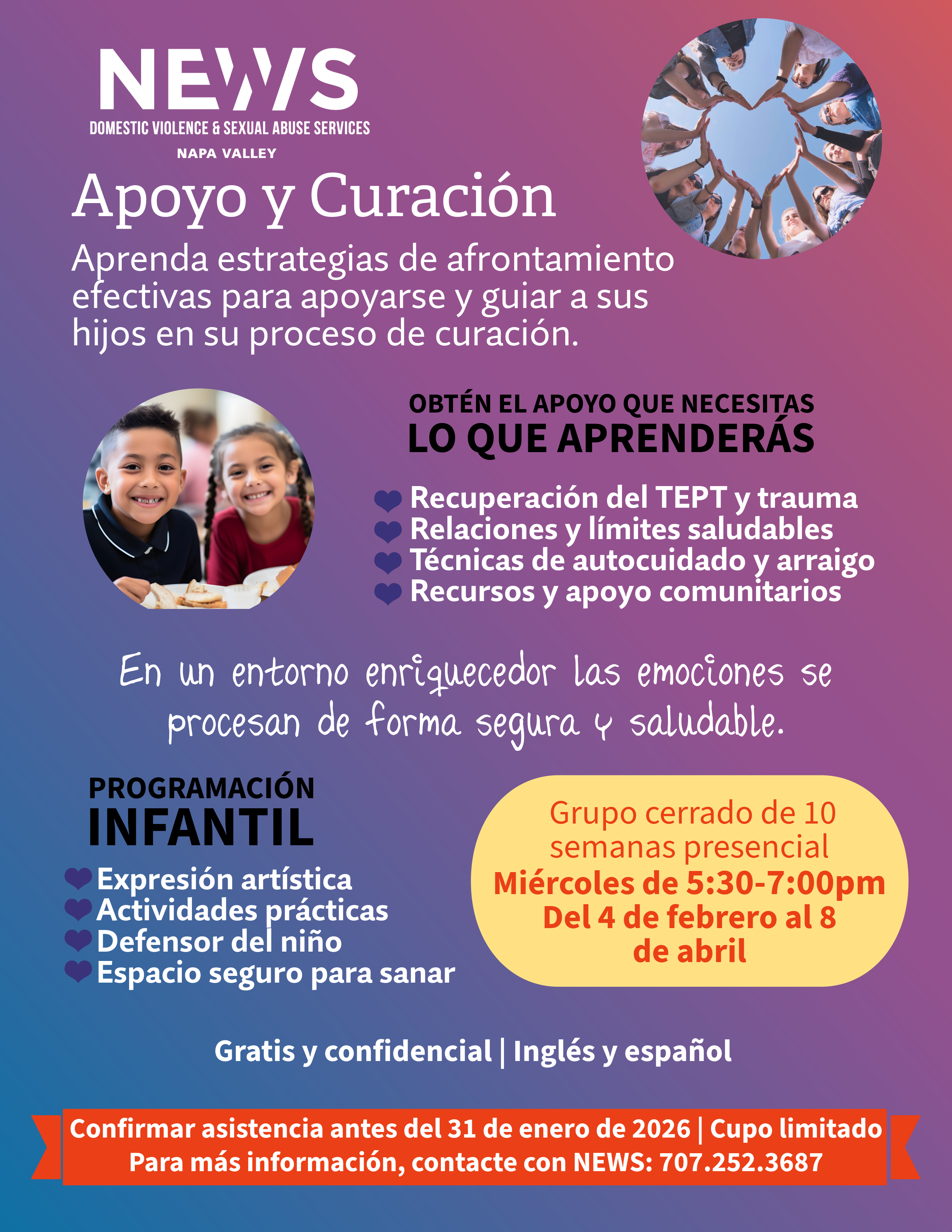 Apoyo y Curación