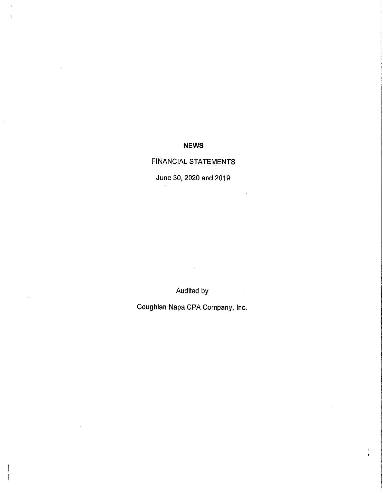 2020 Audited Financial Statements